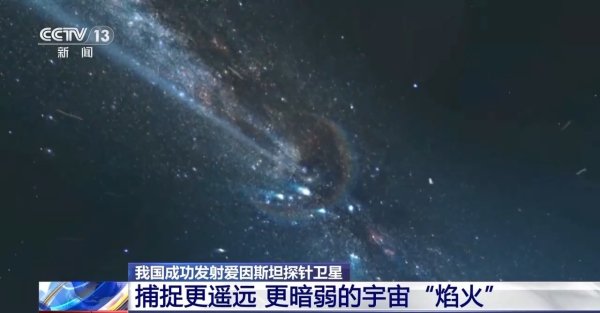 开云kaiyun “爱因斯坦探针”卫星王人颖慧啥？